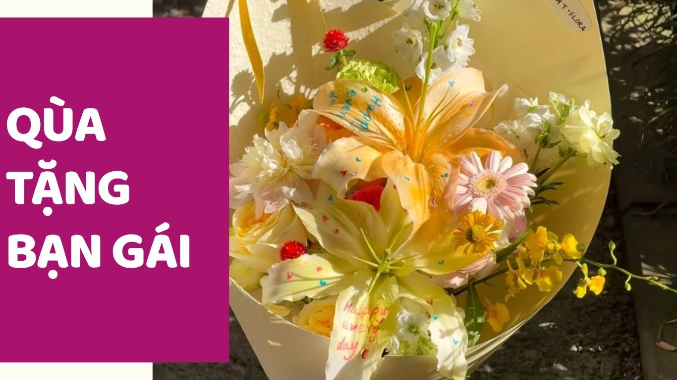 Hoa sáp đẹp làm quà tặng bạn gái